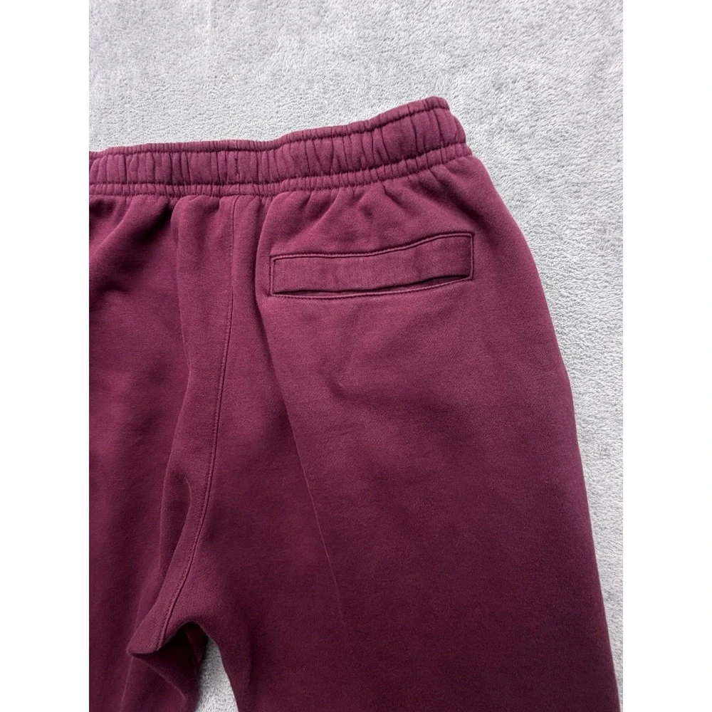 Nike Pants Mens L Red‎ Jogger Fleece Slim Tapered Elastic Waist Pockets